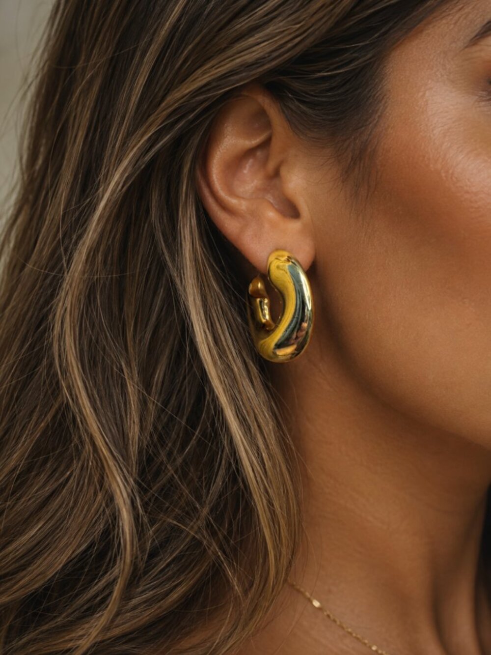 "Kaia" Anthropologie Hoops